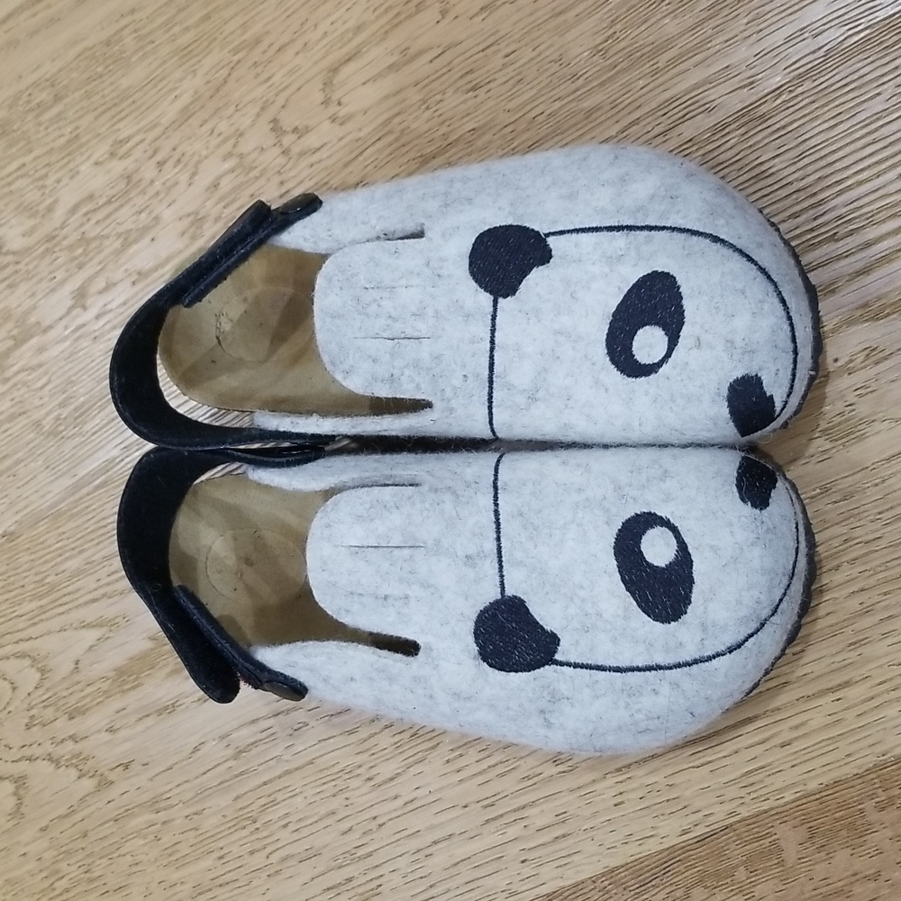 Birkenstock Zimba Wool Felt Panda Clog - Size 32 (Youth)